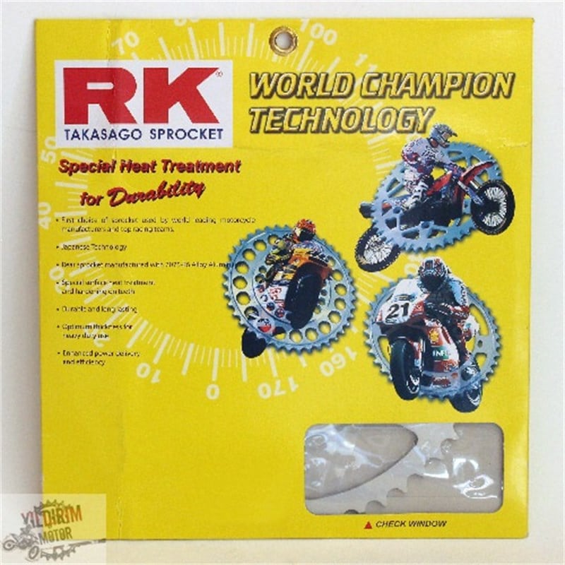 RK KAWASAKİ KLE 1000 VERSYS ÖN ARKA DİŞLİ SETİ 12-