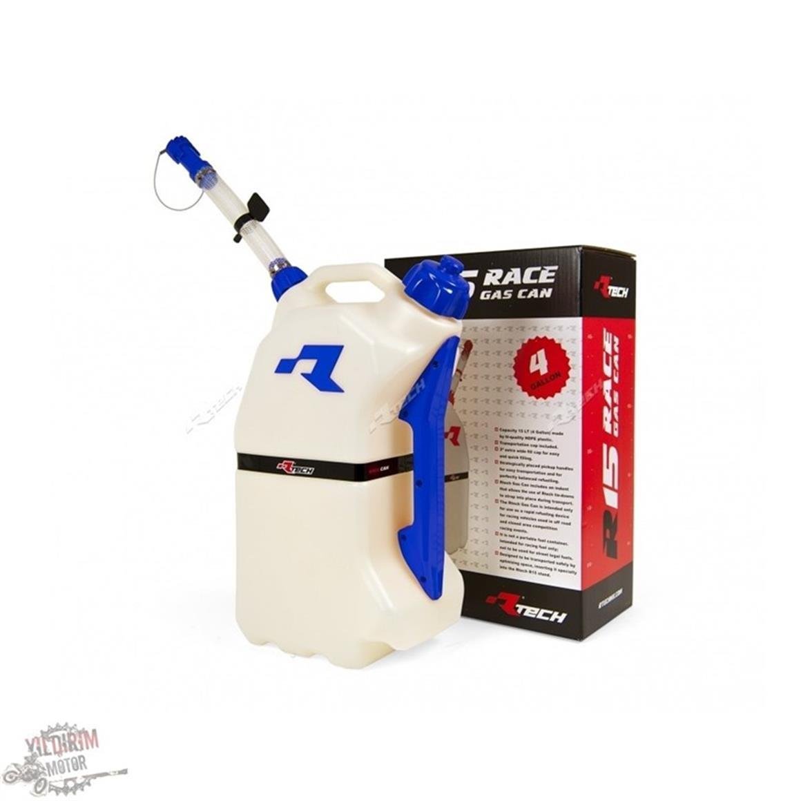 Rtech 15lt Benzin Deposu Mavi
