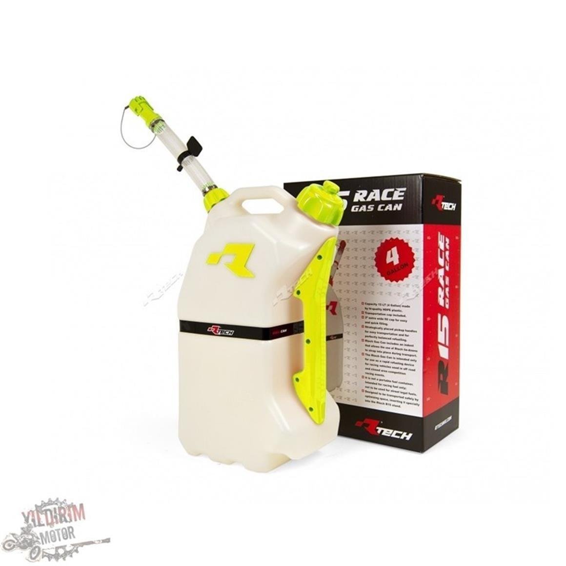 Rtech 15lt Benzin Deposu Sarı