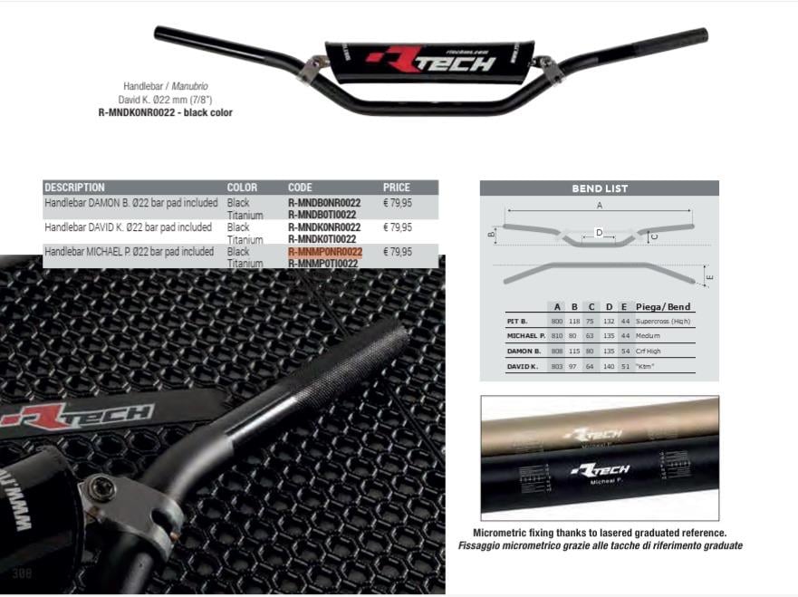 RTECH 22MM GİDON SİYAH 