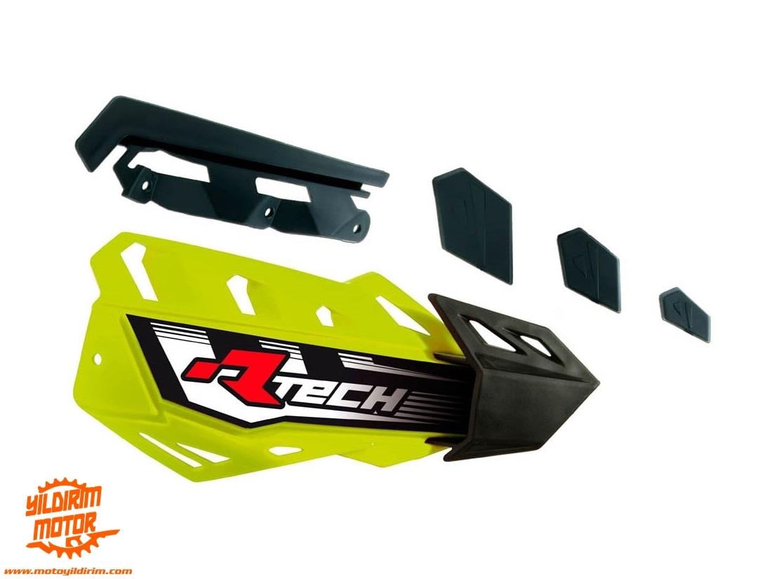 RTECH FLX Demirli Elcik Koruma Plastiği Neon Sarı
