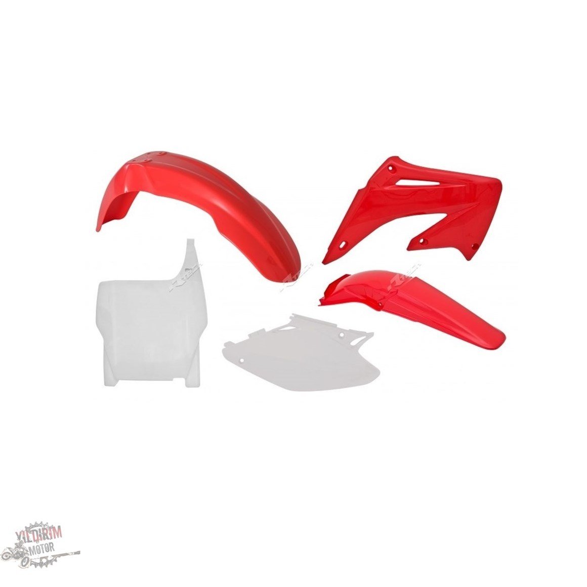 Rtech Honda CR 125/250 Grenaj Plastik Set 04-07