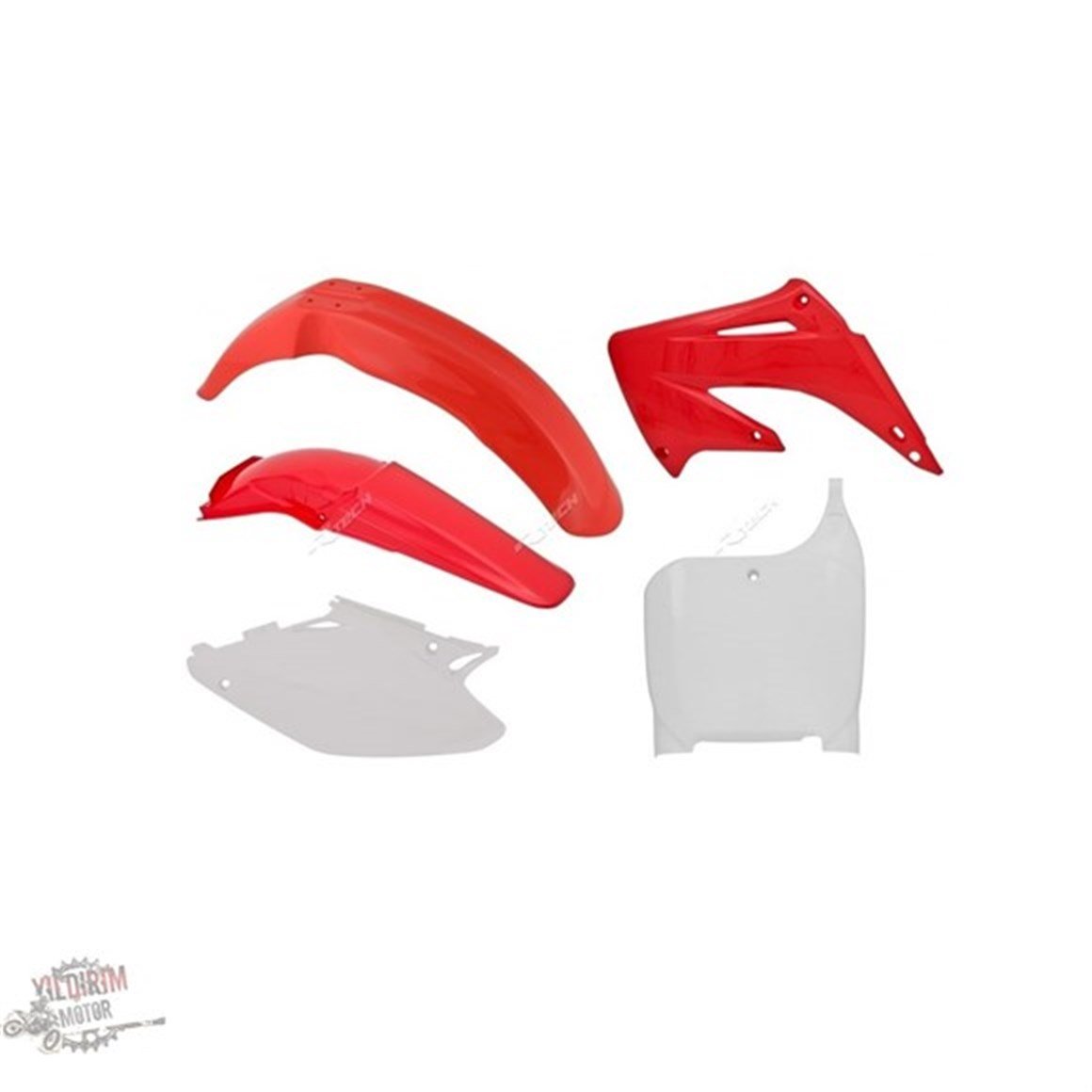 Rtech Honda CR 125/250 Grenaj Plastik Set 02-03