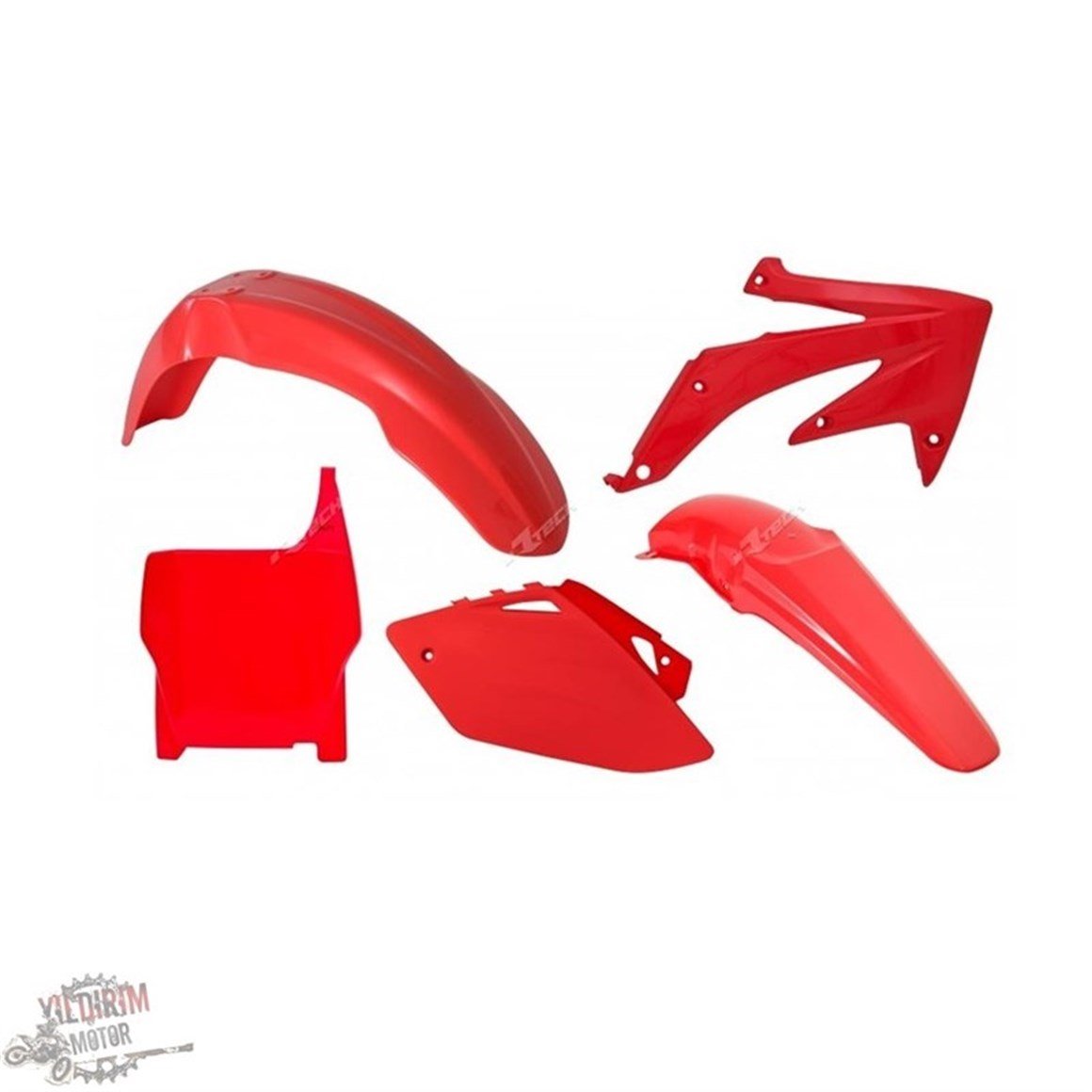 RTECH HONDA CRF 450R PLASTİK KİT-SET 5 PARÇA