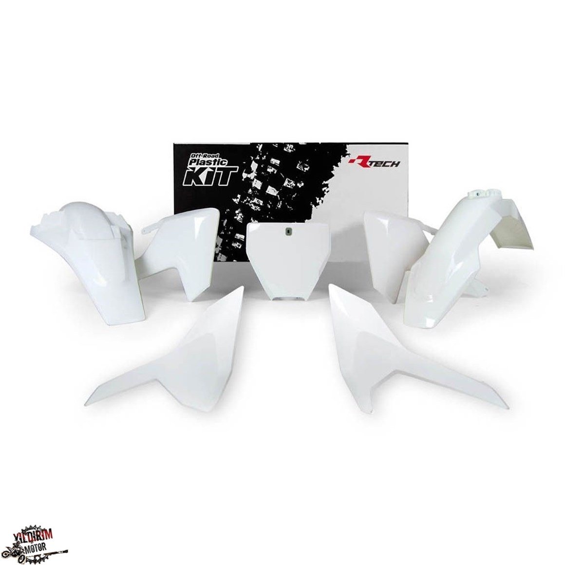 RTECH Husqvarna TC FC Grenaj Plastik Set 2017