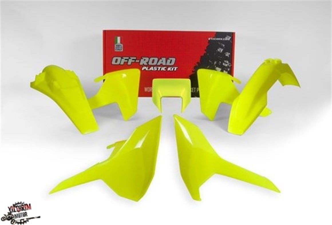 Rtech Husqvarna TE FE Modeller Grenaj Plastik Set 17-19