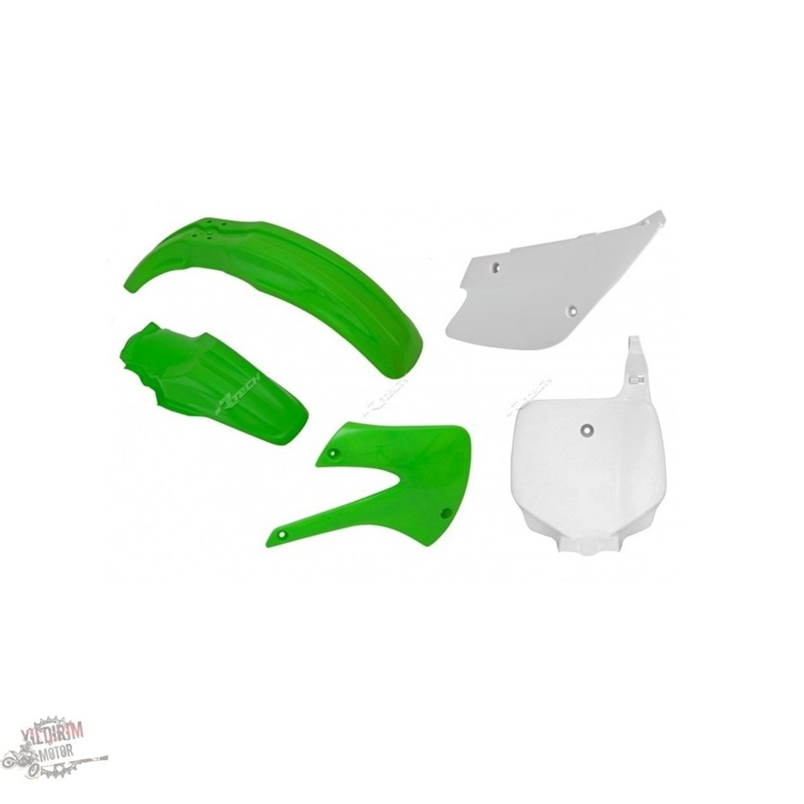 RTECH KAWASAKİ KX 65 PLASTİK SET KİT 01-16