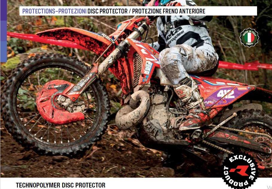 Rtech Kawasaki KX-F 250 450 Ön Disk Koruma 06-20 Yeşil