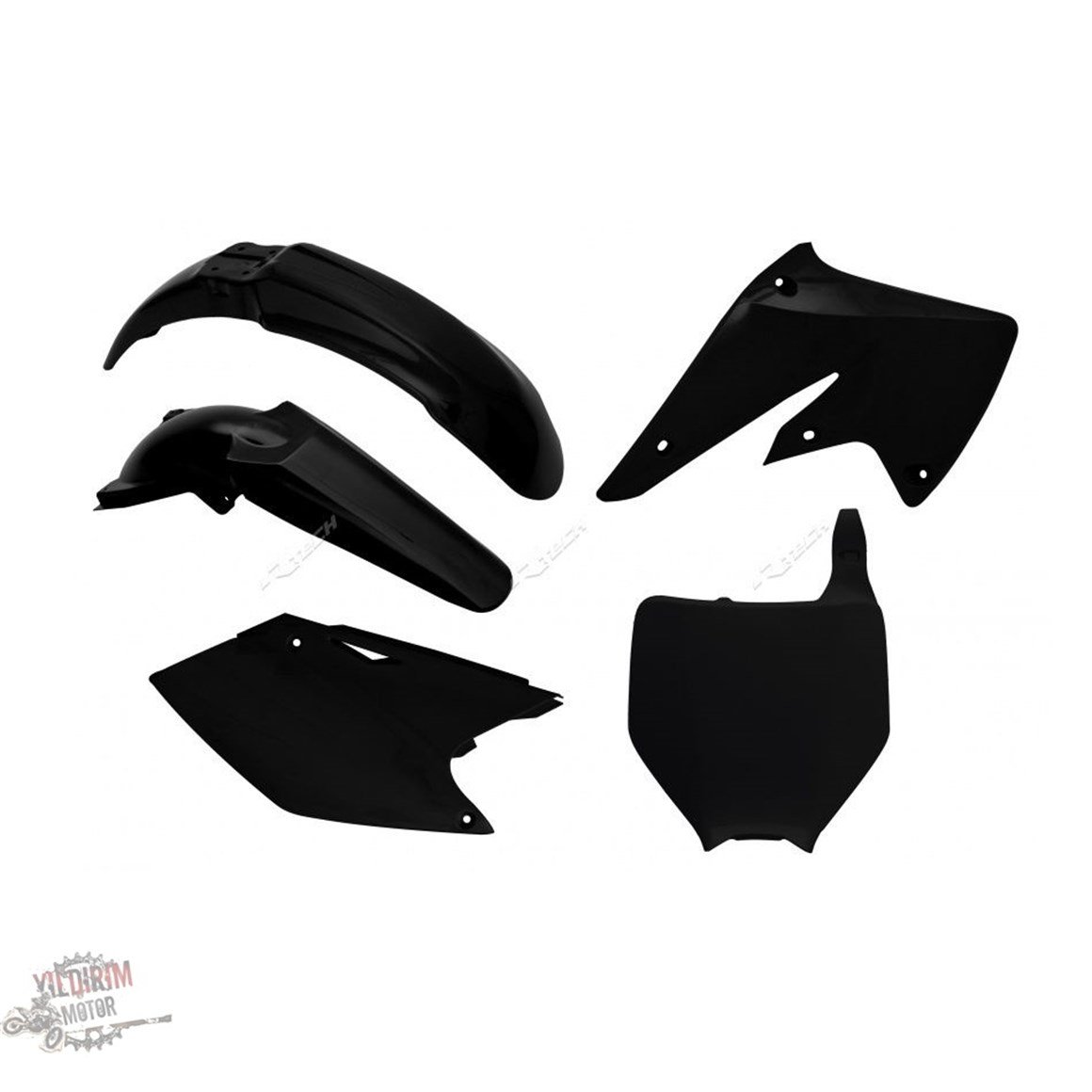 Rtech Kawasaki KX-F 250 Grenaj Plastik Set 04-05