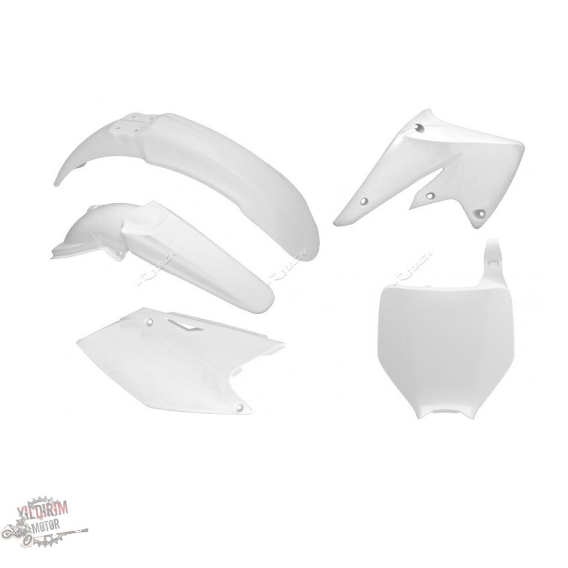 Rtech Kawasaki KX-F 250 Grenaj Plastik Set 04-05