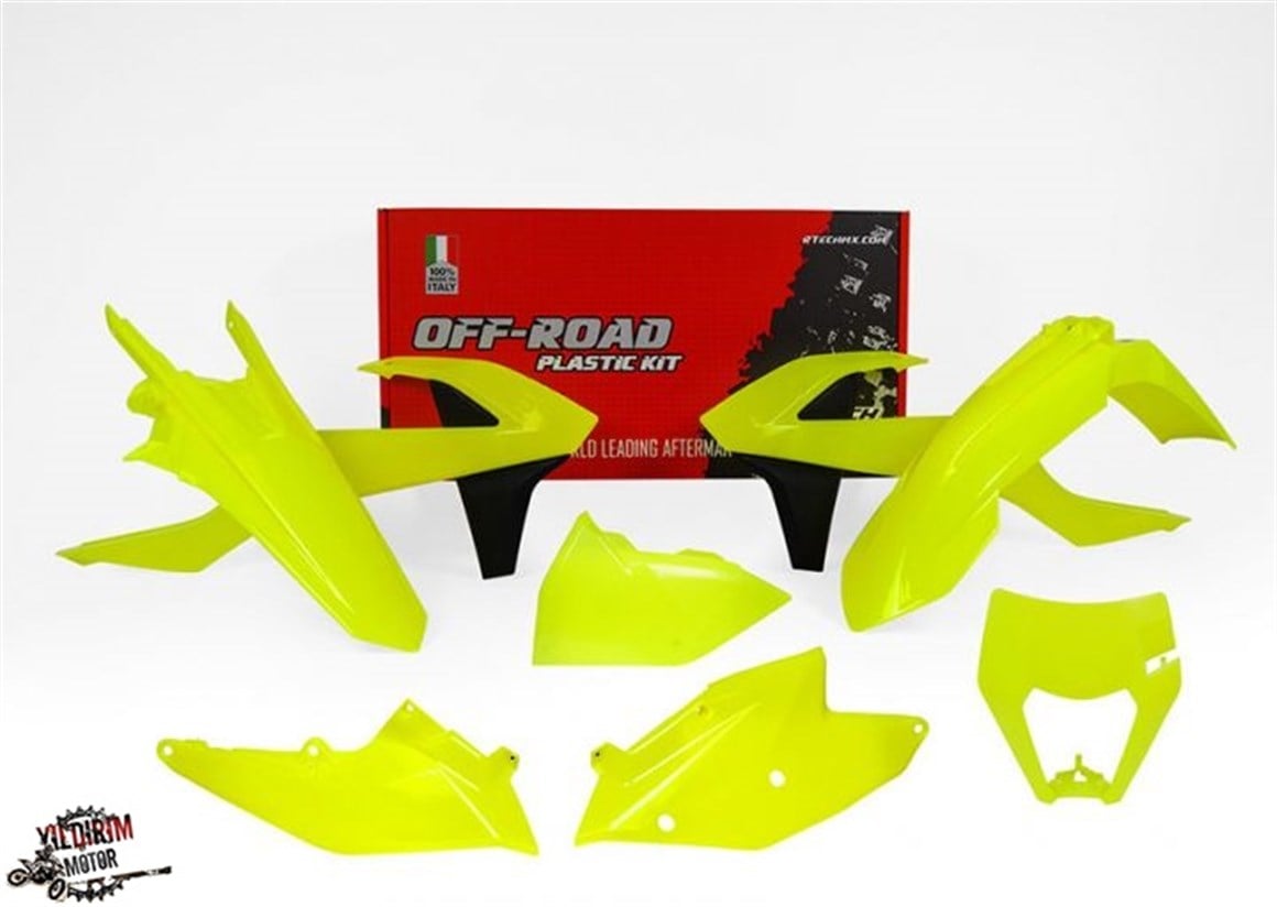 Rtech KTM EXC EXC-F Modeller Grenaj Plastik Set 17-19