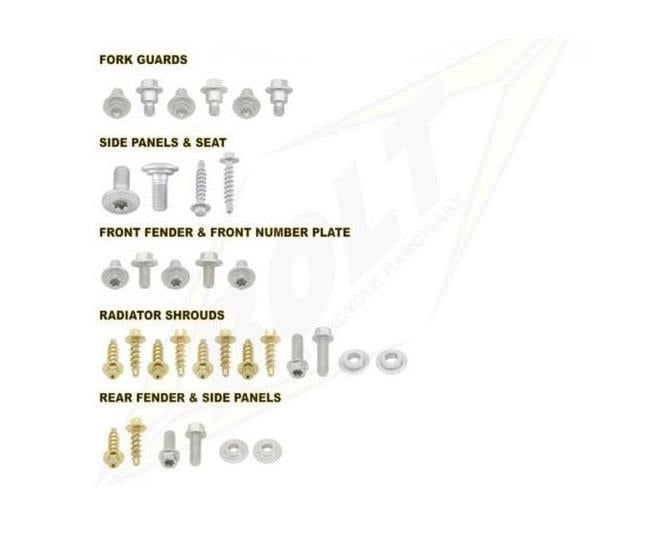 RTECH KTM SX 65 CİVATA SETİ 16-18