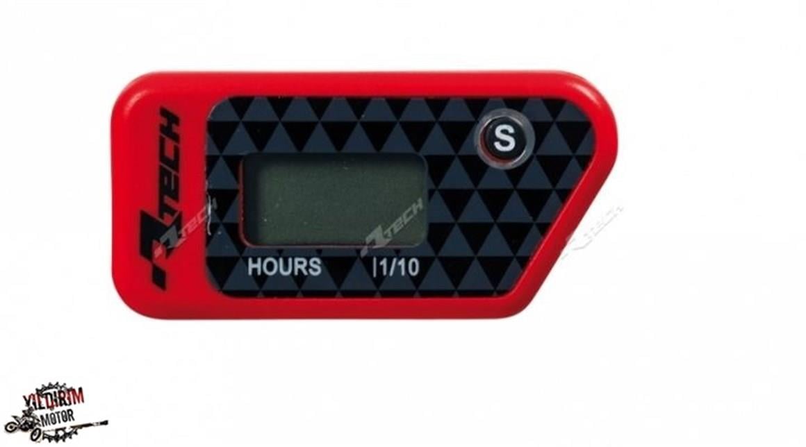 Rtech Motor Saati kırmızı