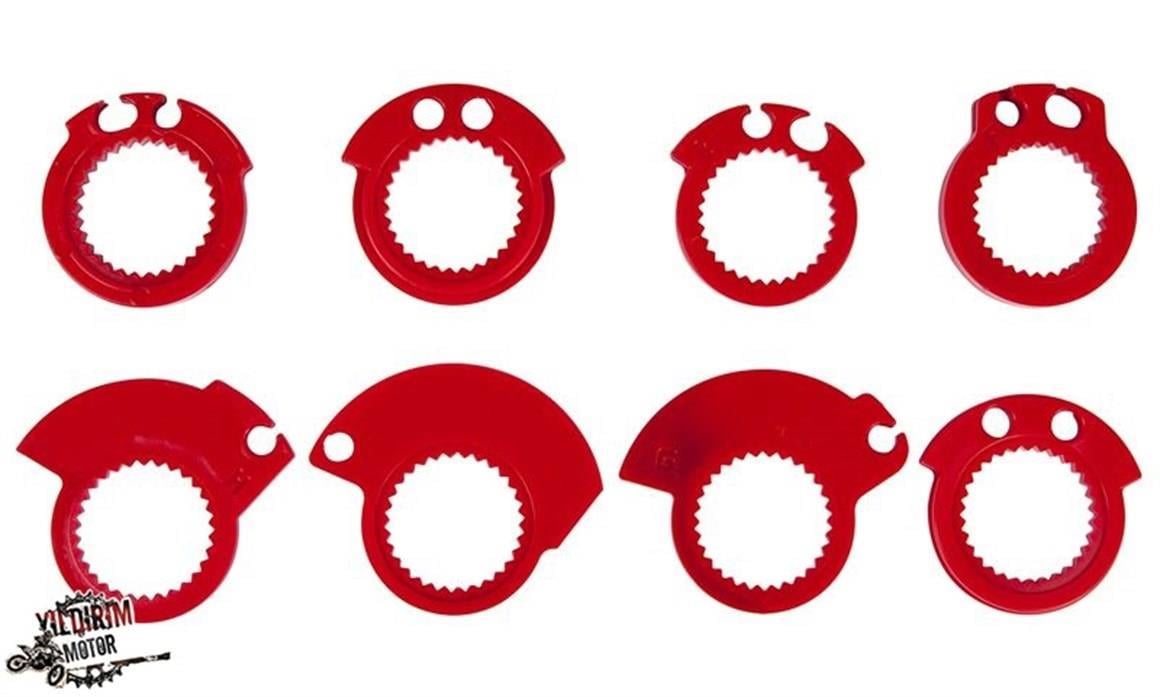 RTECH GASGAS MODELLER KİLİTLİ ELCİK NEON KIRMIZI