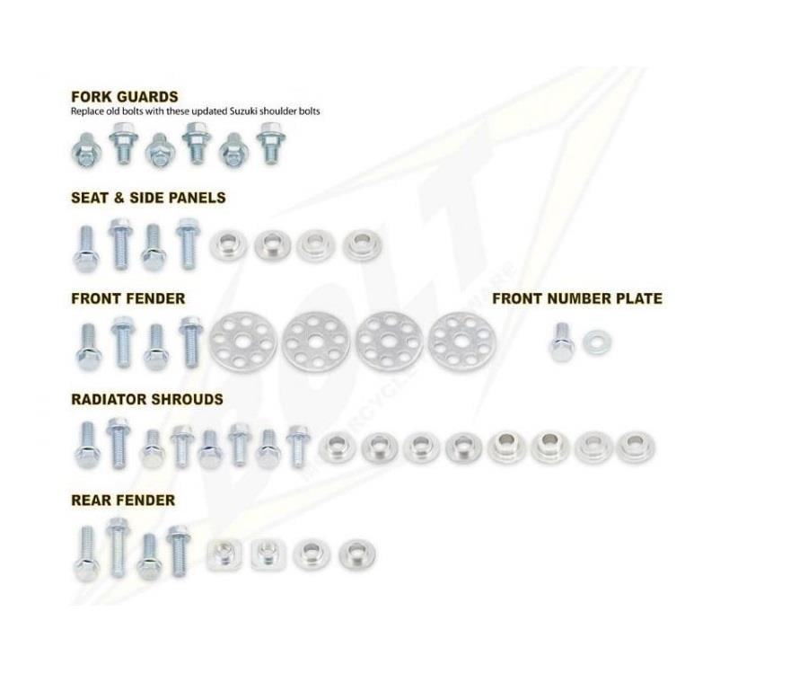 RTECH SUZUKI RMZ 450 CİVATA SETİ 2018