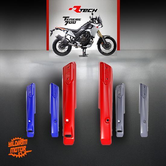 RTECH TENERE 700 ÖN AMORTİSÖR KORUMA YEŞİL 19-24