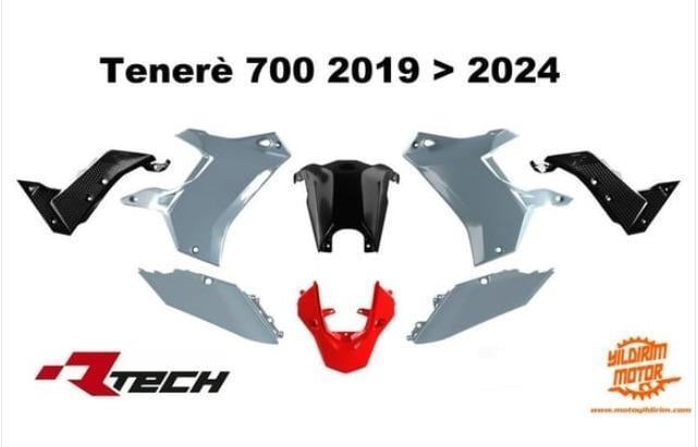 RTECH YAMAHA TENERE 700 PLASTİK GRENAJ SET 19-24