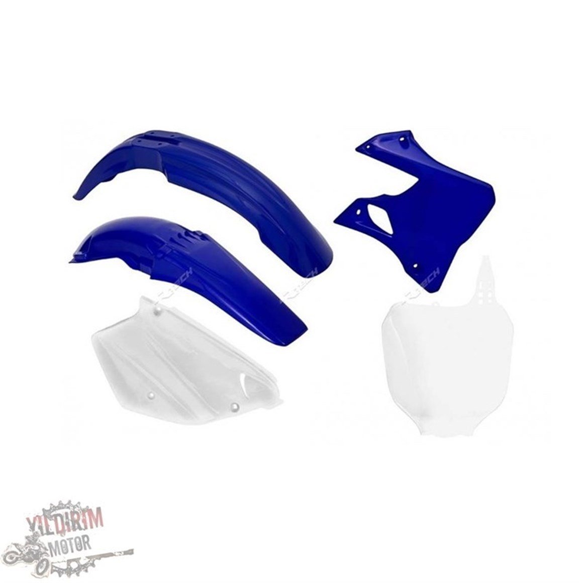 RTECH YAMAHA YZ-WR PLASTİK KİT-SET 5 PARÇA 96-01