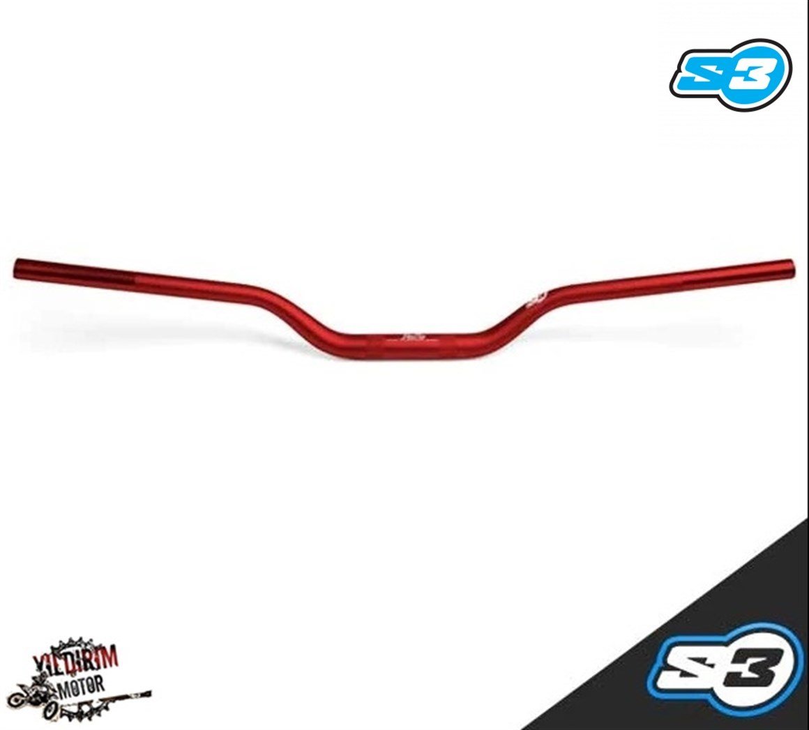 S3 7050 Enduro 28mm Universal KIRMIZI Gidon