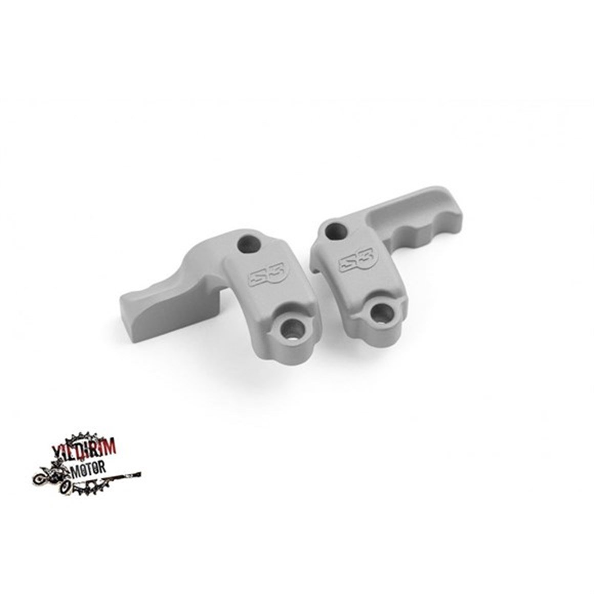 S3 BREMBO MERKEZ KORUYUCU KELEPÇE GRİ