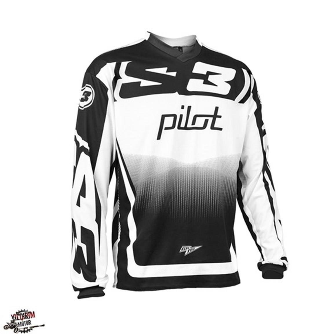 S3 ELECTRO JERSEY SİYAH BEYAZ 