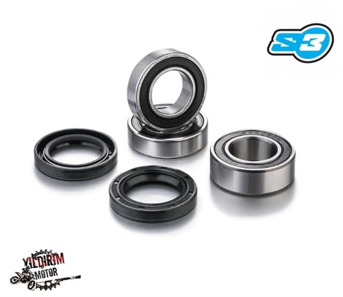 S3 HUSQ SHERCO KAYO ARKA TEKER BİLYA SETİ