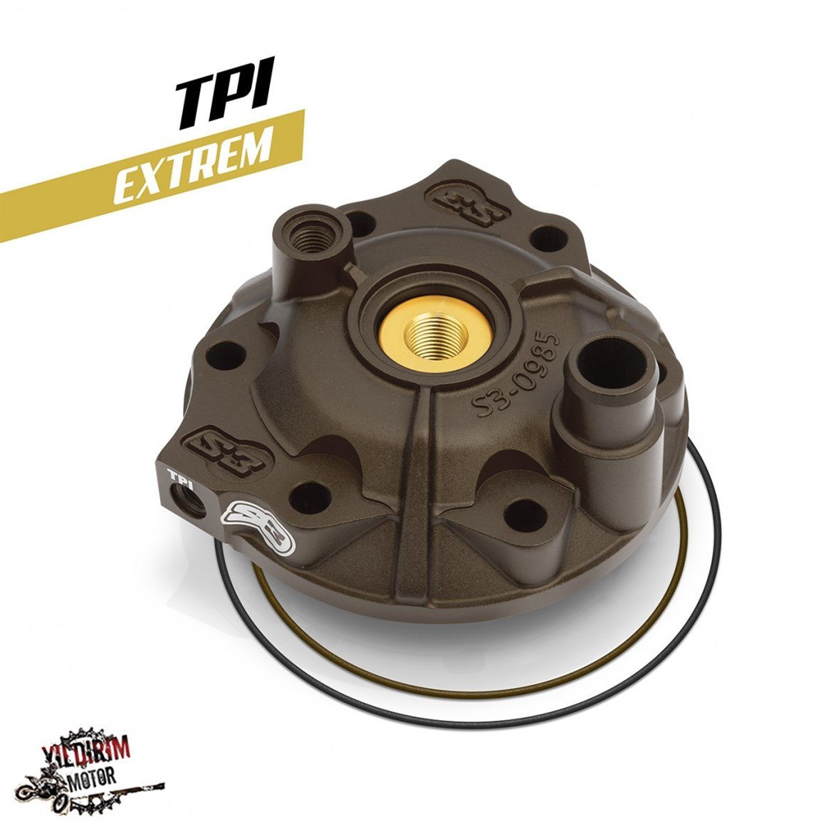 S3 HUSQVARNA TE 250 SİLİNDİR ÜST KAPAK GRİ 17-23