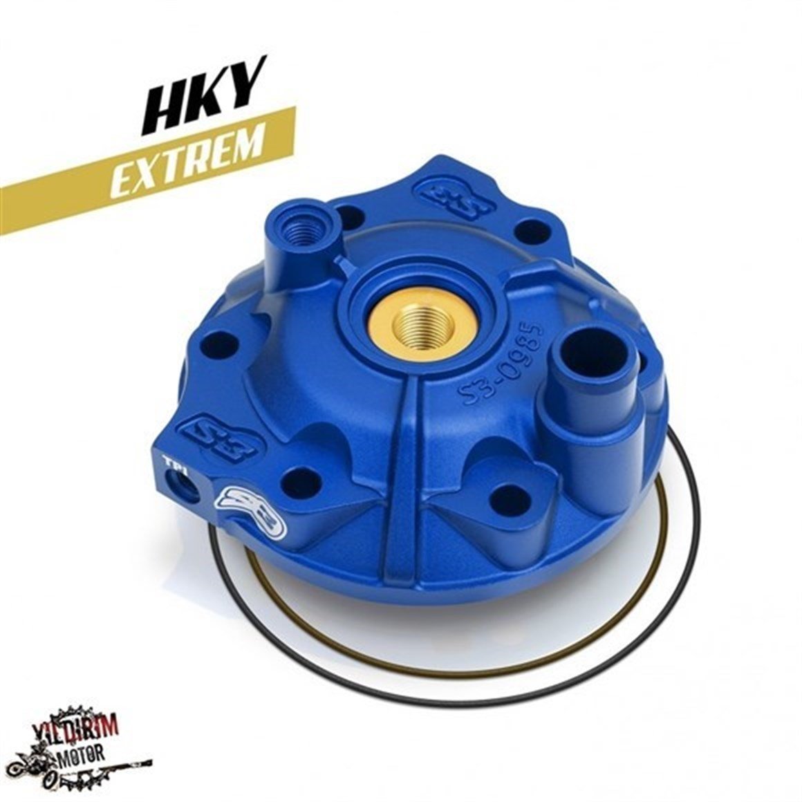 S3 HUSQVARNA TE 250 SİLİNDİR ÜST KAPAK MAVİ 17-23