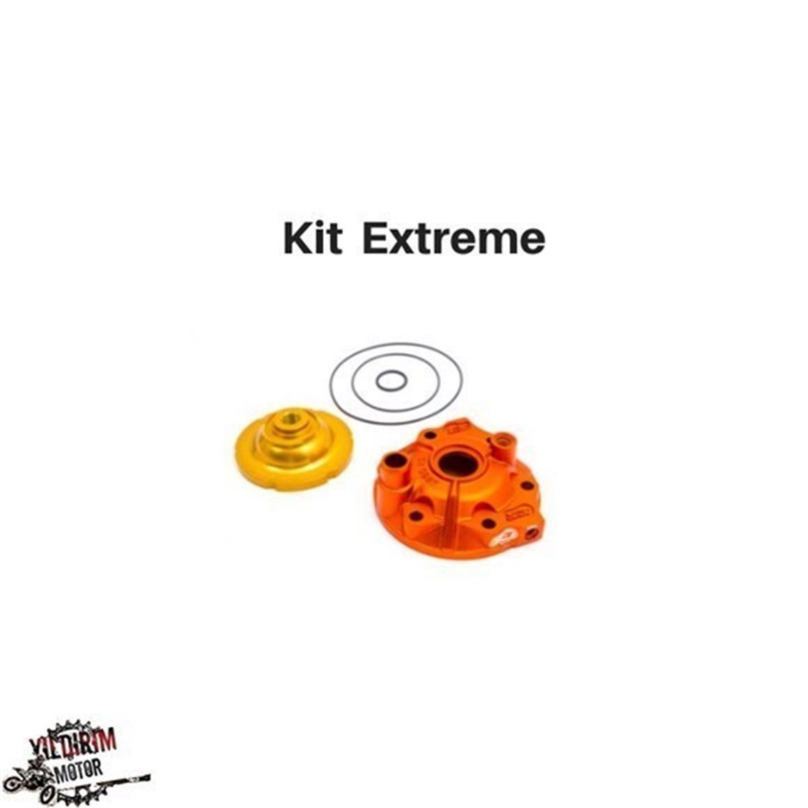 EXTREM KTM EXC300 SİLİNDİR KAPAĞI TURUNCU 2016--