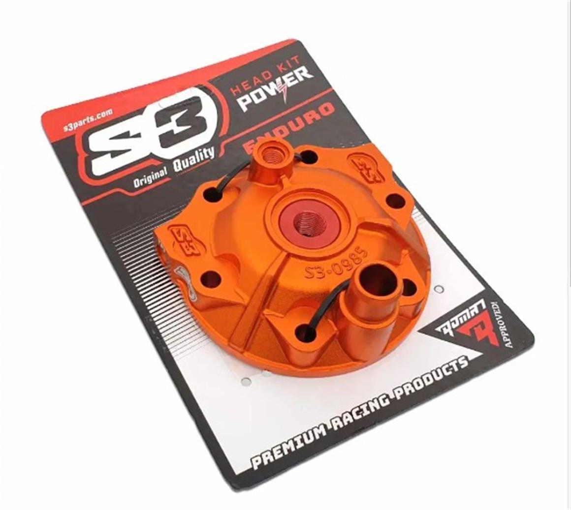 S3 KTM EXC 300 POWER ÜST KAPAK TURUNCU 17-23