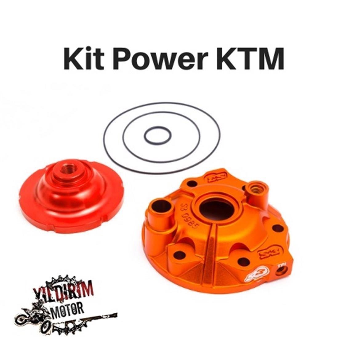 S3 KTM EXC 300 POWER ÜST KAPAK TURUNCU 17-23