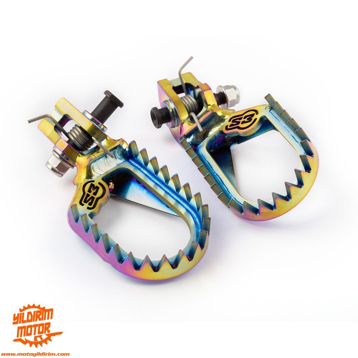 S3 KTM SX-F EXC MODELLER TİTANYUM BASAK SETİ 17-23