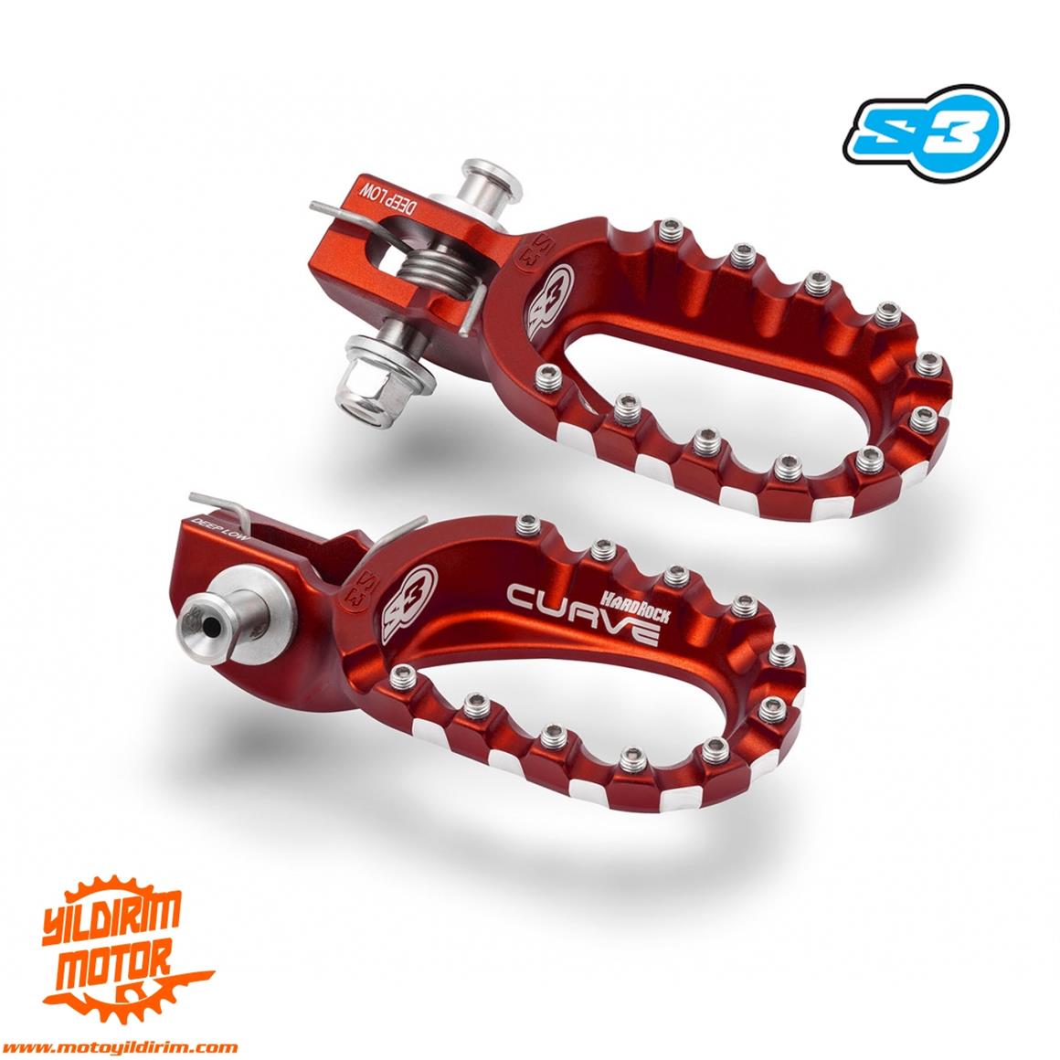 S3 KTM HUSQVARNA BASAK SETİ (HIGH) KIRMIZI 2017-23