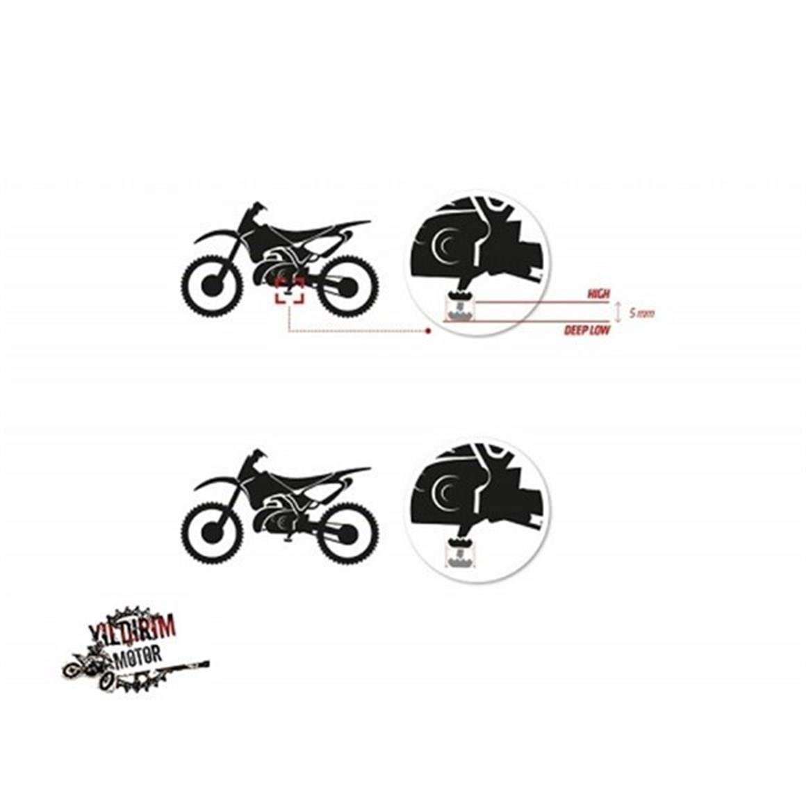 S3 KTM HUSQVARNA BASAK SETİ SİYAH 17-23