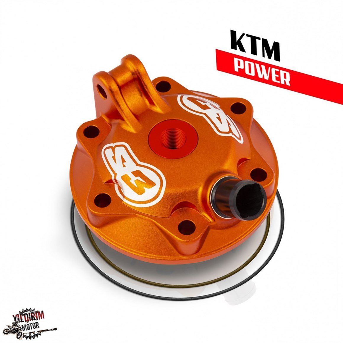 S3 KTM PERFORMANS ÜST KAPAK TURUNCU 08-16