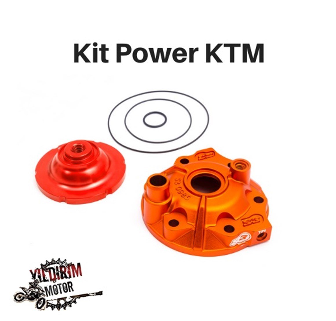 S3 KTM PERFORMANS ÜST KAPAK TURUNCU 08-16