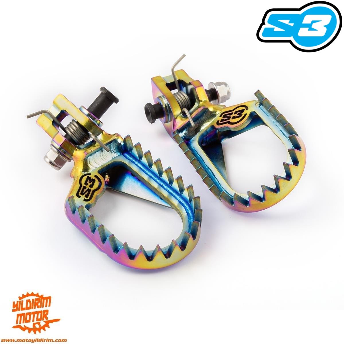 S3 KTM SX-F EXC MODELLER TİTANYUM BASAK SETİ 17-23