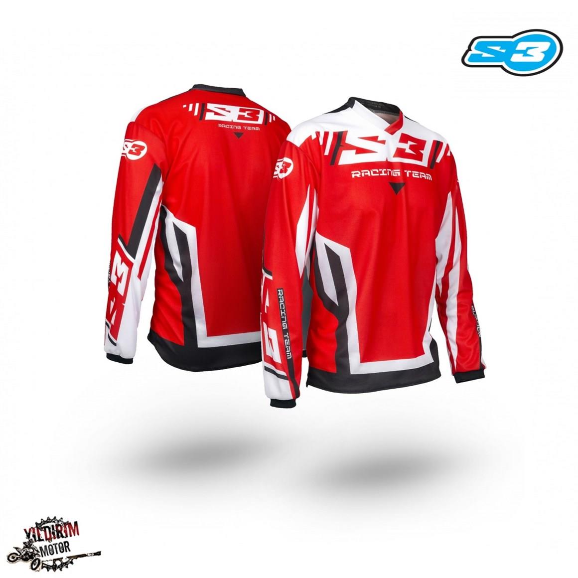 S3 RACING TEAM KIRMIZI JERSEY