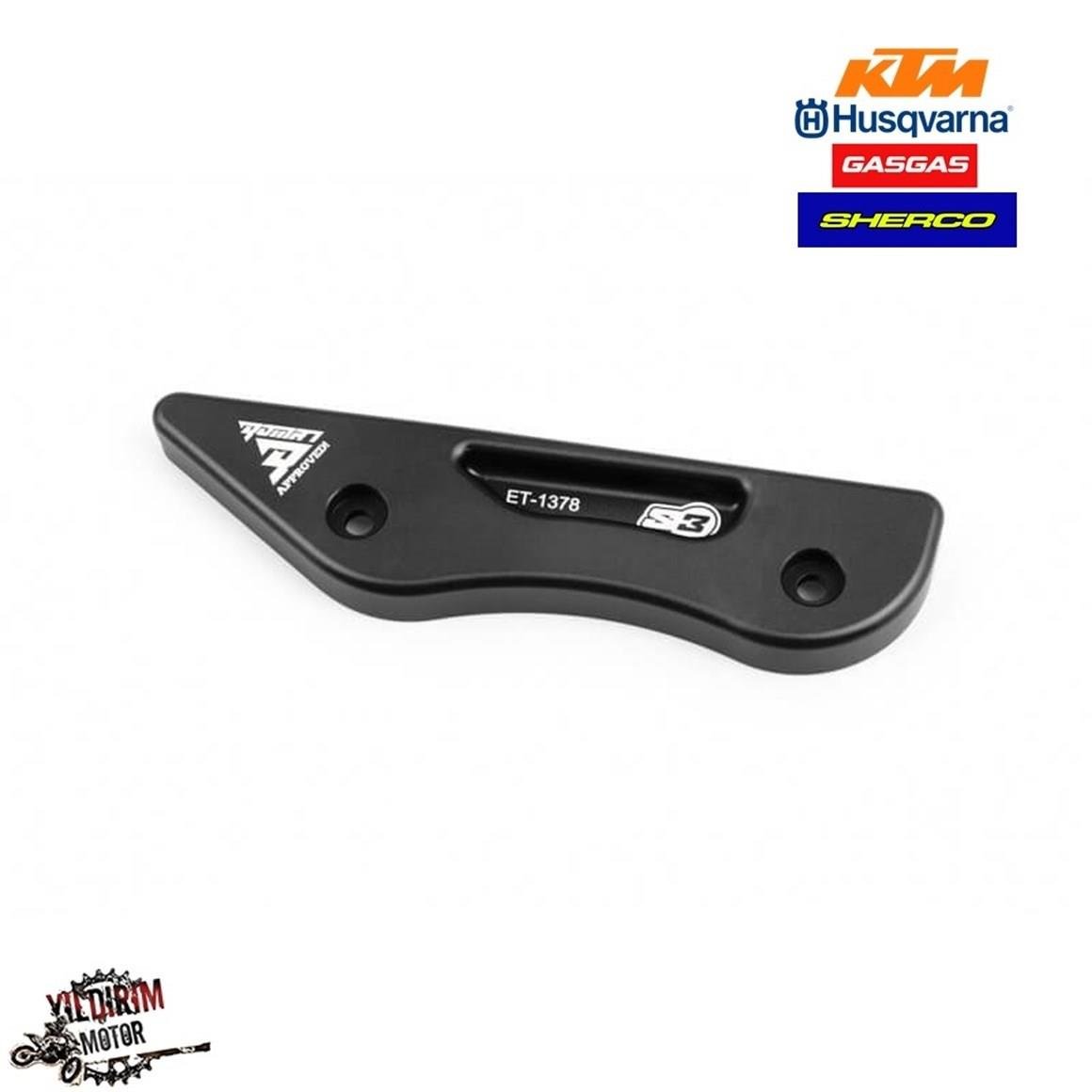 S3 SHERCO ARKA ZİNCİR SLİDER KORUYUCU SİYAH