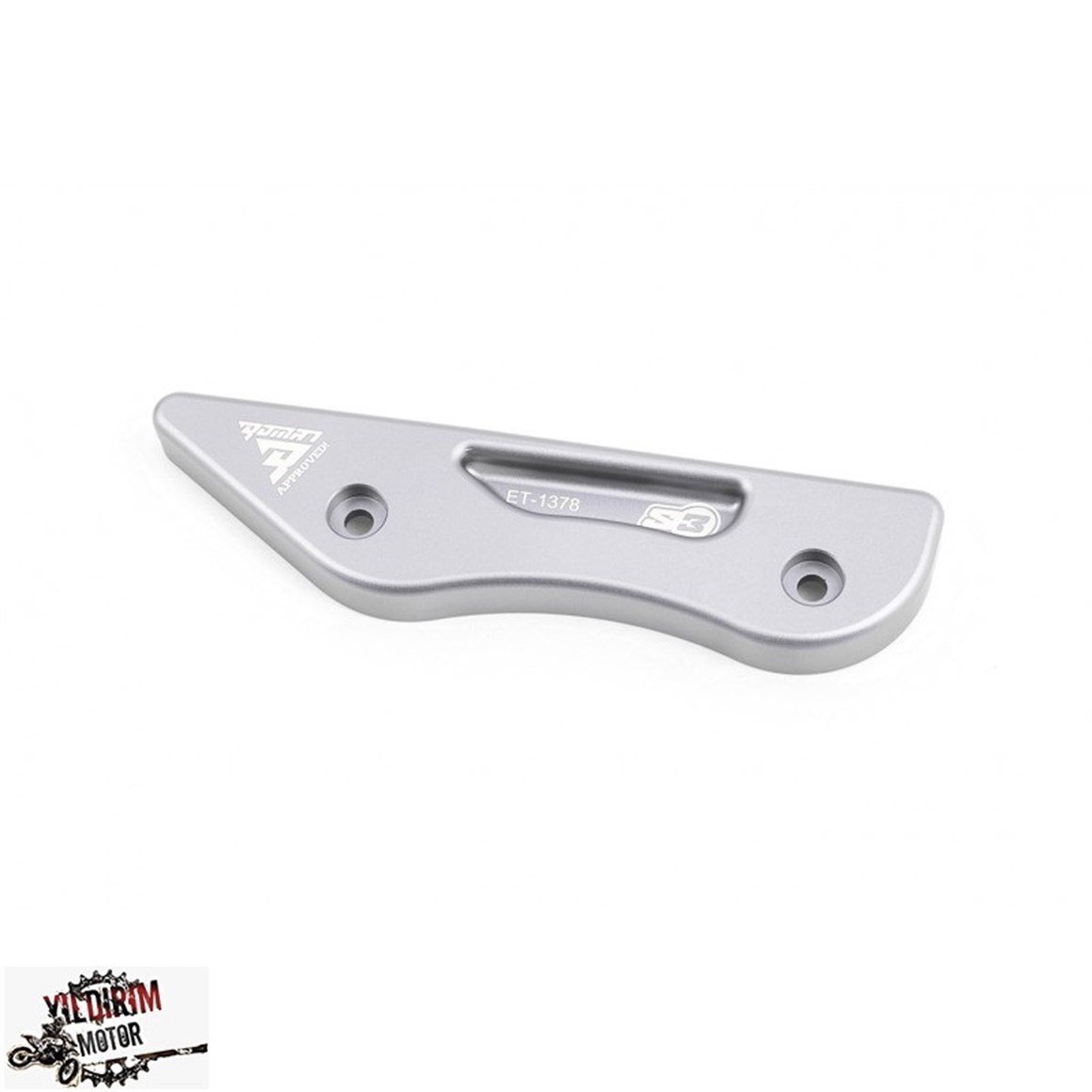 S3 SHERCO ARKA ZİNCİR SLİDER KORUYUCU GÜMÜŞ