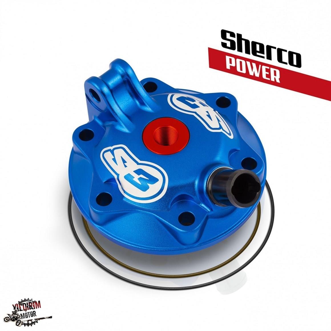 S3 SHERCO POWER 300 ÜST KAPAK MAVİ 16-23 