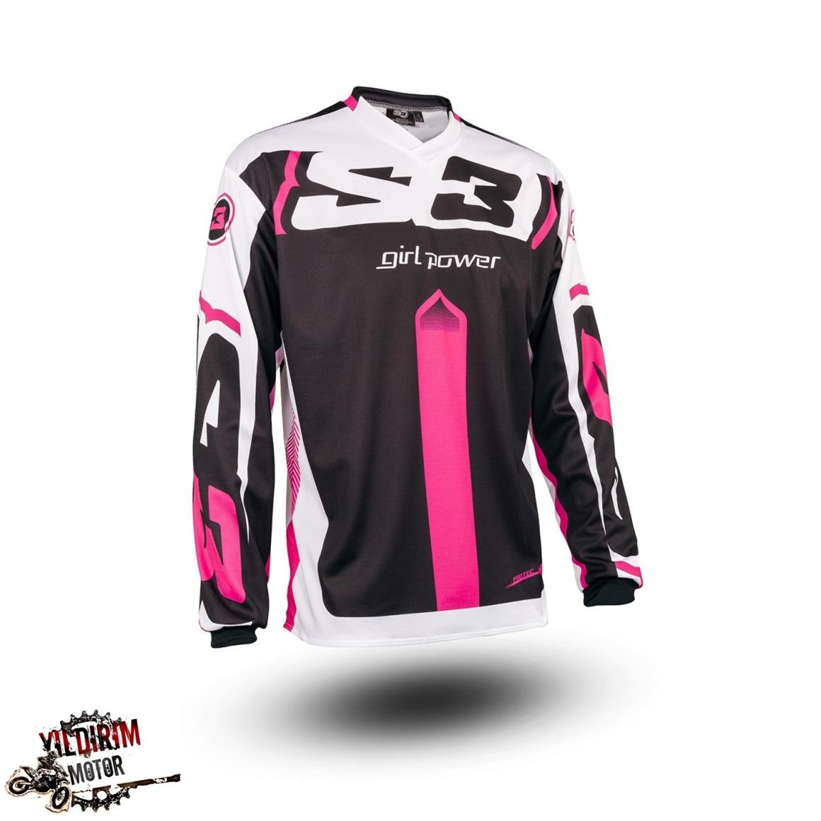 S3 SHIRT TRIAL PROTEC ÇOCUK JERSEY PEMBE