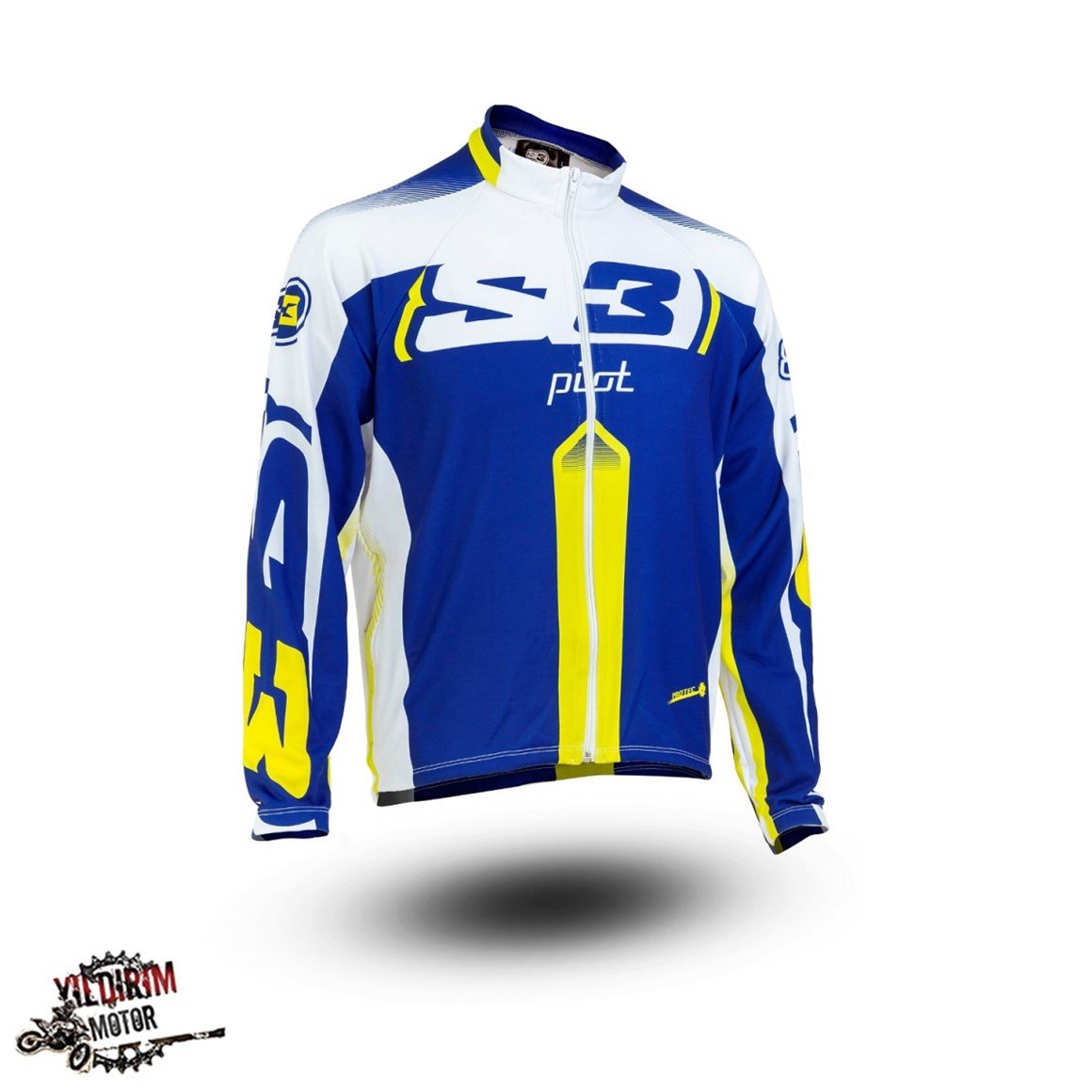 S3 TRIAL TERMAL CEKET MAVİ SARI S