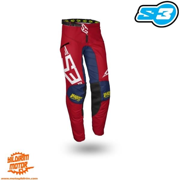 S3 WADE KIRMIZI PANTALON 