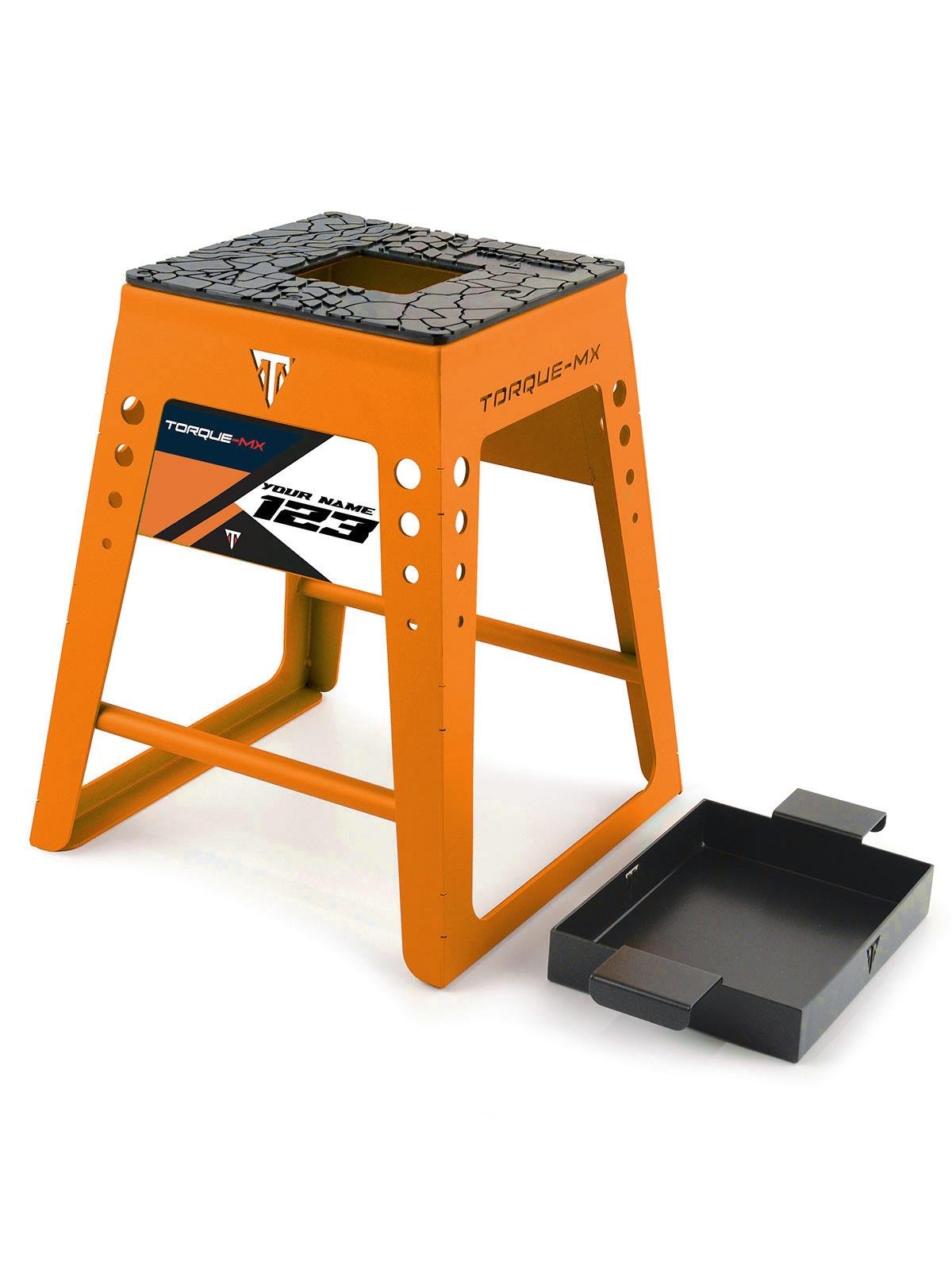 Torque-MX Sabit Motosiklet Sehpası SS2 Turuncu