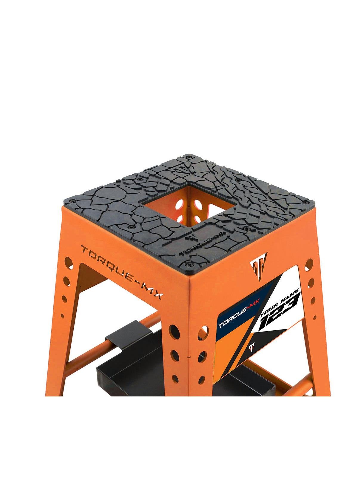 Torque-MX Sabit Motosiklet Sehpası SS2 Turuncu