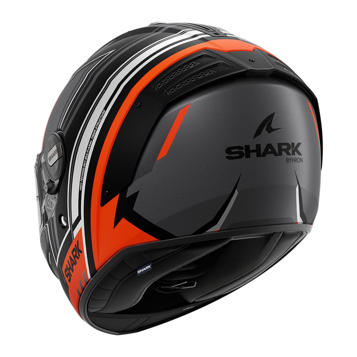 SHARK SPARTAN BYRHON MAT KAPALI KASK