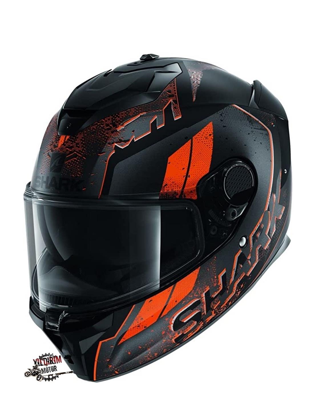 SHARK SPARTAN GT RYSER MAT KAPALI KASK 