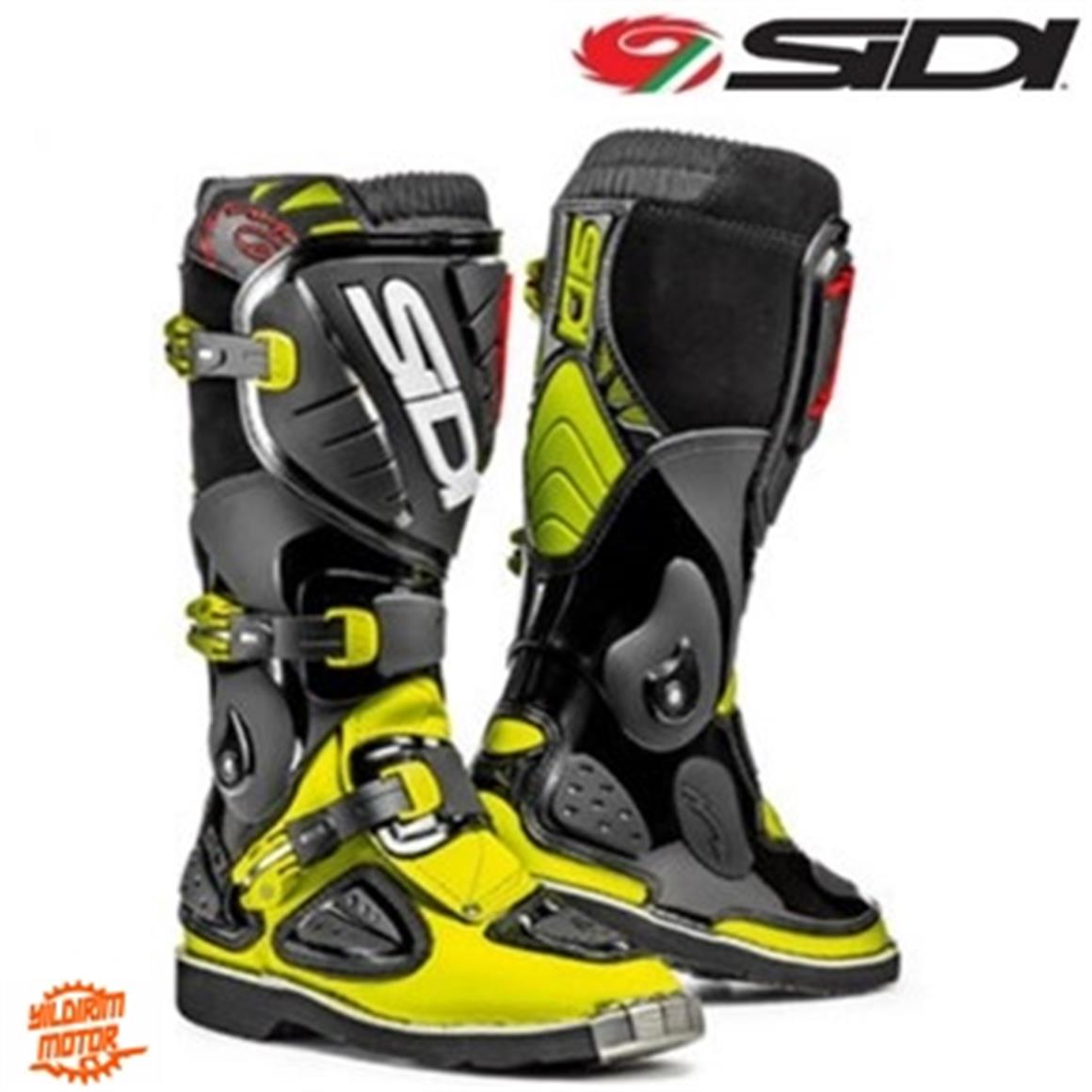 SIDI AGUEDA SİYAH SARI 45 NUMARA BOT