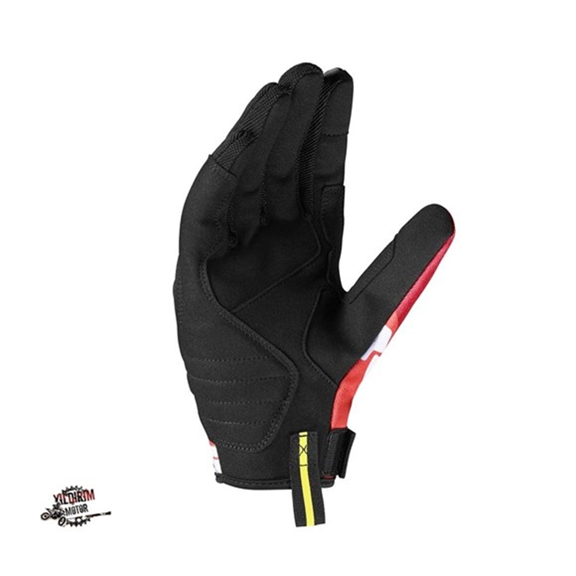 SPIDI FLASH-KP YAZLIK ELDIVEN KIRMIZI-SIYAH